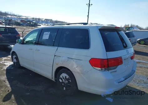 2010 Honda Odyssey Ex-L z USA, uszkodzony, nr VIN 5FNRL3H67AB097550